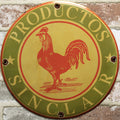 Productos Sinclair Vintage Farm Porcelain Enamel Sign (12in)