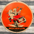 Michelin Stoke on Trent Porcelain Enamel Sign