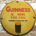 Guinness Is Good For You Porcelain Enamel Sign (12in)