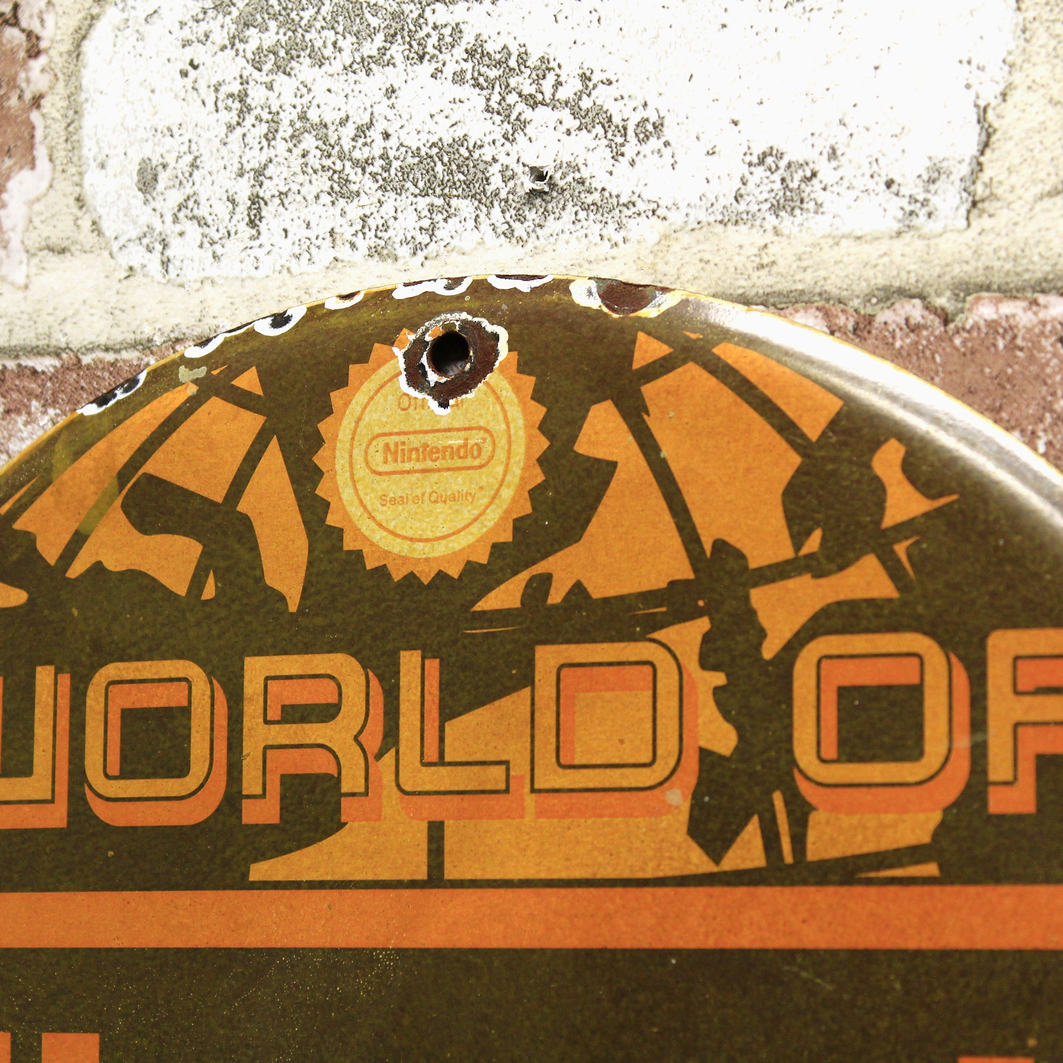 World of Nintendo Vintage Games Porcelain Enamel Sign (12in)