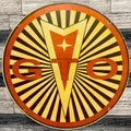 GTO Victory Emblem Large Porcelain Dealership Advertising