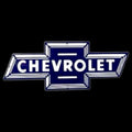 Chevrolet Bowtie Die Cut Porcelain Vintage Metal Sign