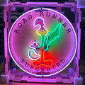 Road Runner Superbird Single-Sided Neon Porcelain Box Sign