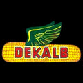 Dekalb Corn Die Cut Porcelain Vintage Metal Sign