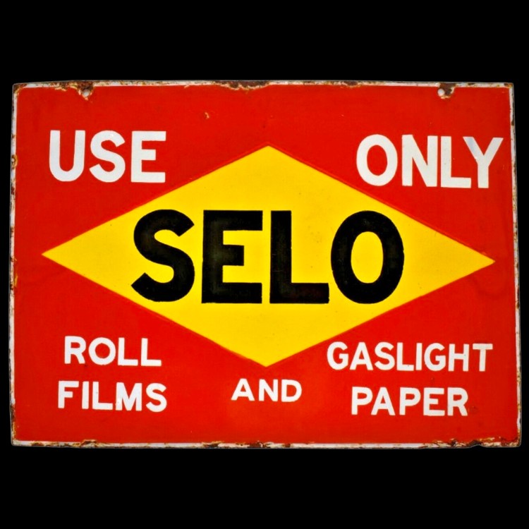 Use Only Selo Porcelain Enamel Vintage Metal Reproduction