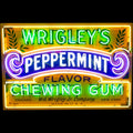 Wrigley's Peppermint Gum Neon Porcelain Advertising Display with Steel Can