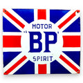 BP Motor Spirit Porcelain Enamel Vintage Metal Reproduction