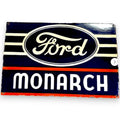 Ford Monbarch Porcelain Enamel Vintage Metal Reproduction