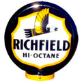 Richfield Hi-Octane Lighted Globe Gas Pump Topper