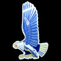 Richfield Eagle Left Facing Porcelain Enamel Vintage Metal Reproduction